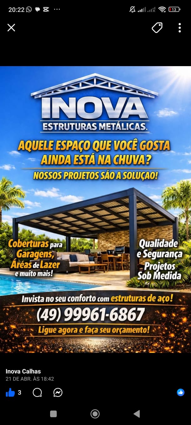 Trabalho Inova Calhas 4